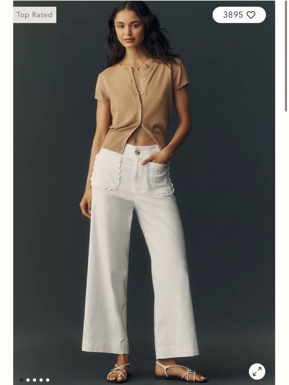 Maeve Colette Scallop Pants